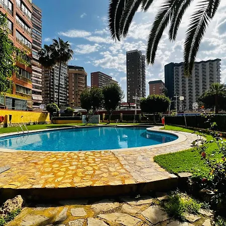 Appartement Avec Vue Sur La Et Les Montagnes 360 M De La Benidorm